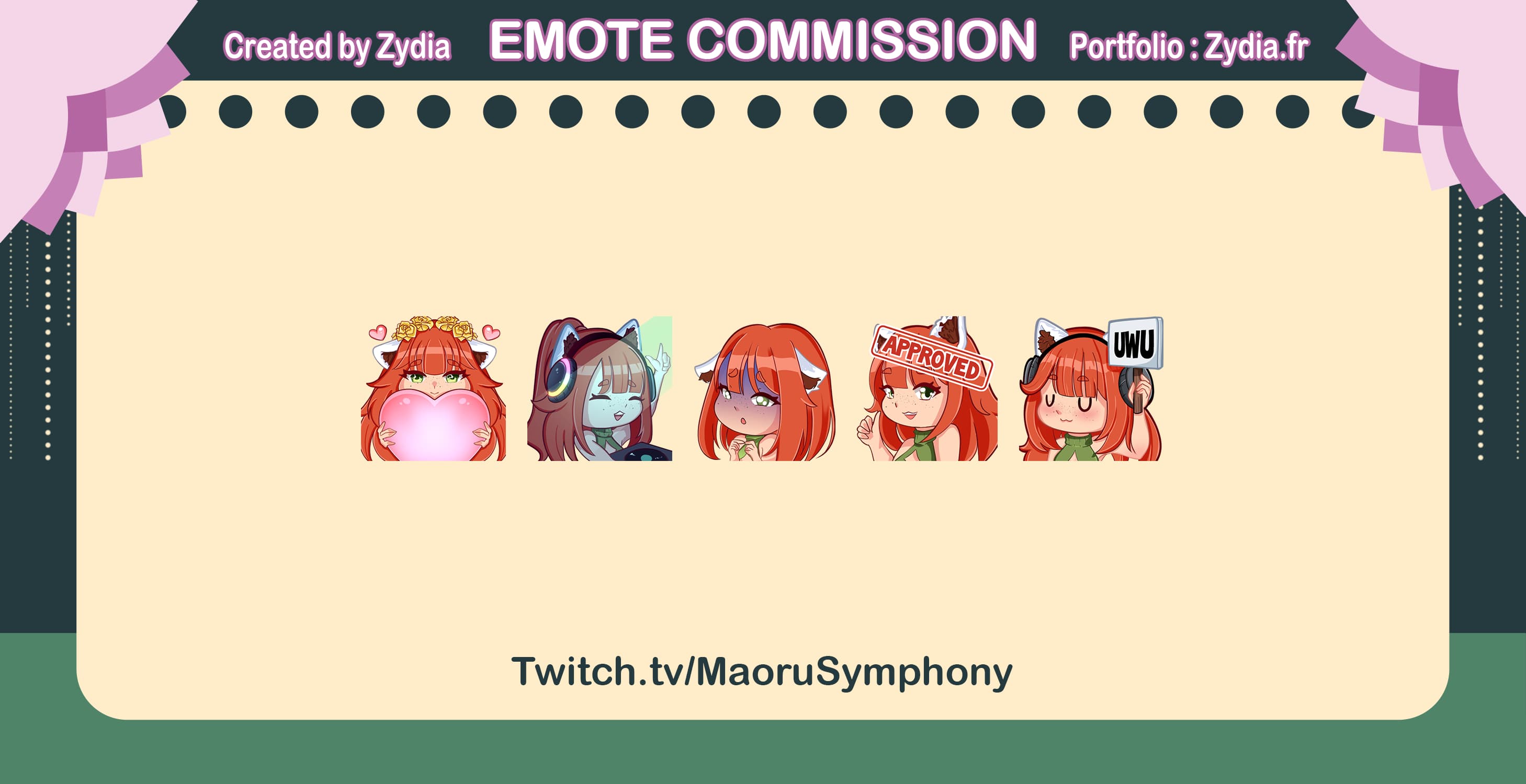 Émotes du MaoruSymphony